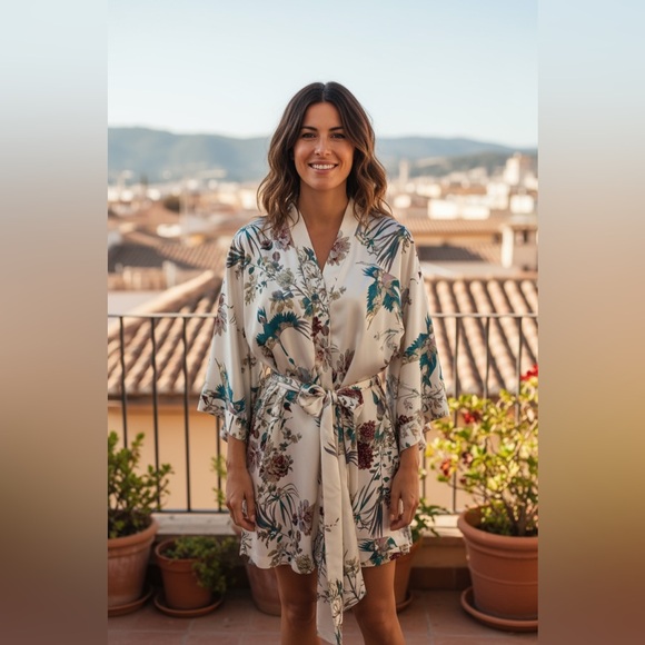 Dress Forum Multicolor Floral Kimono - Picture 8 of 8